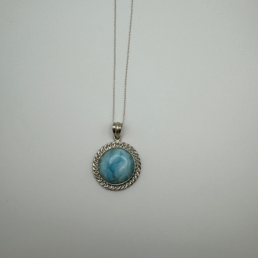 Larimar Pendant