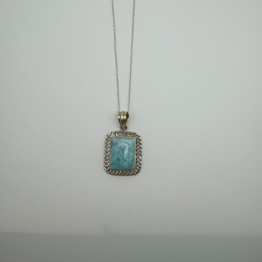 Larimar Pendant