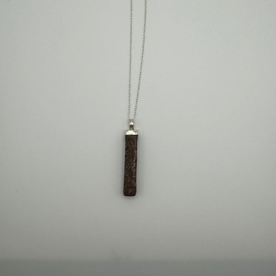 Red Larimar Pendant