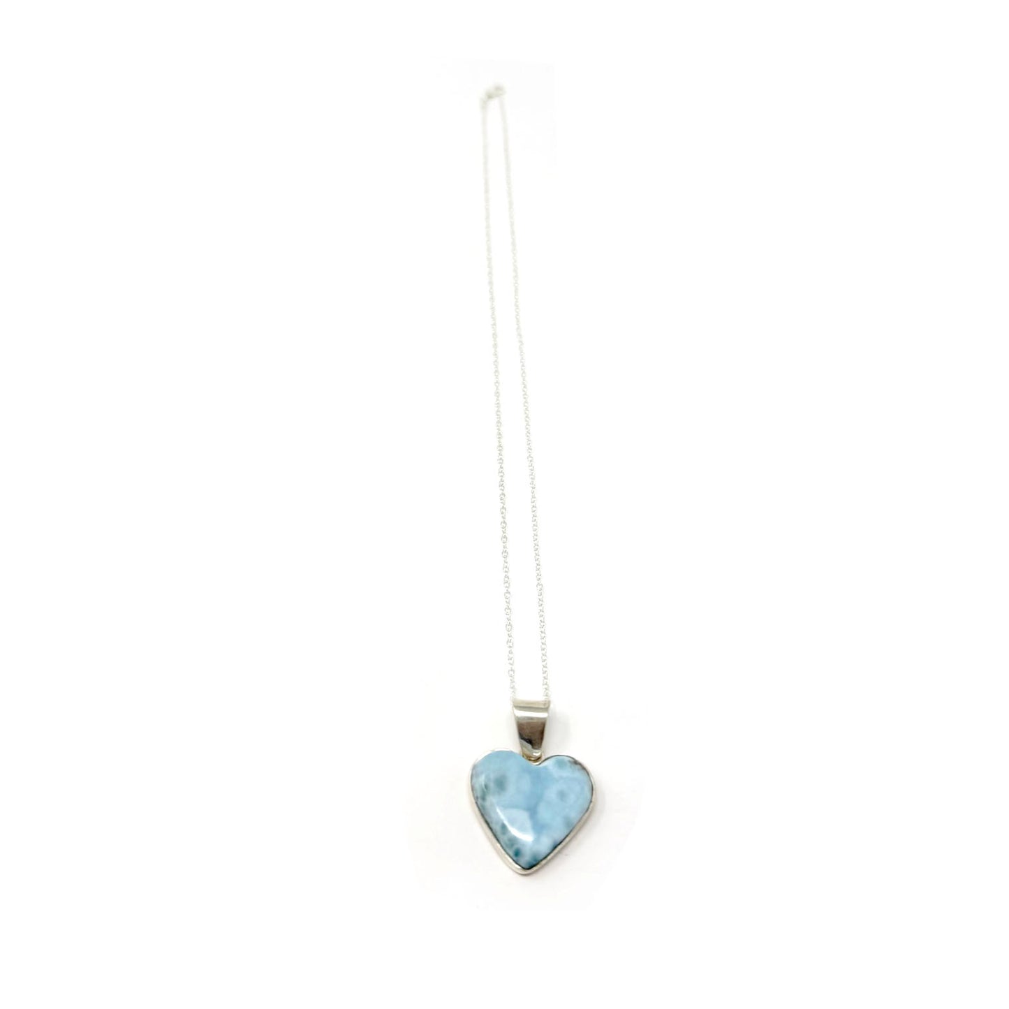 Larimar Heart Pendant