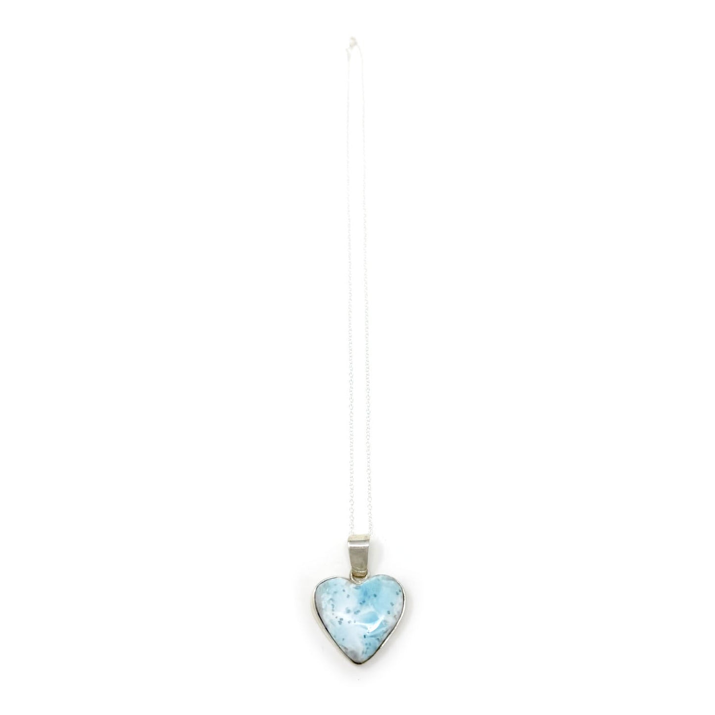 Larimar Heart Pendant