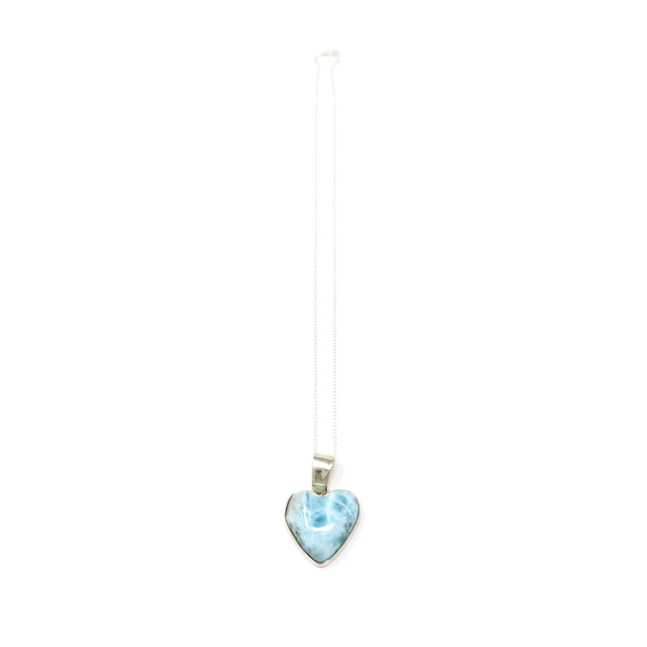 Larimar Heart Pendant