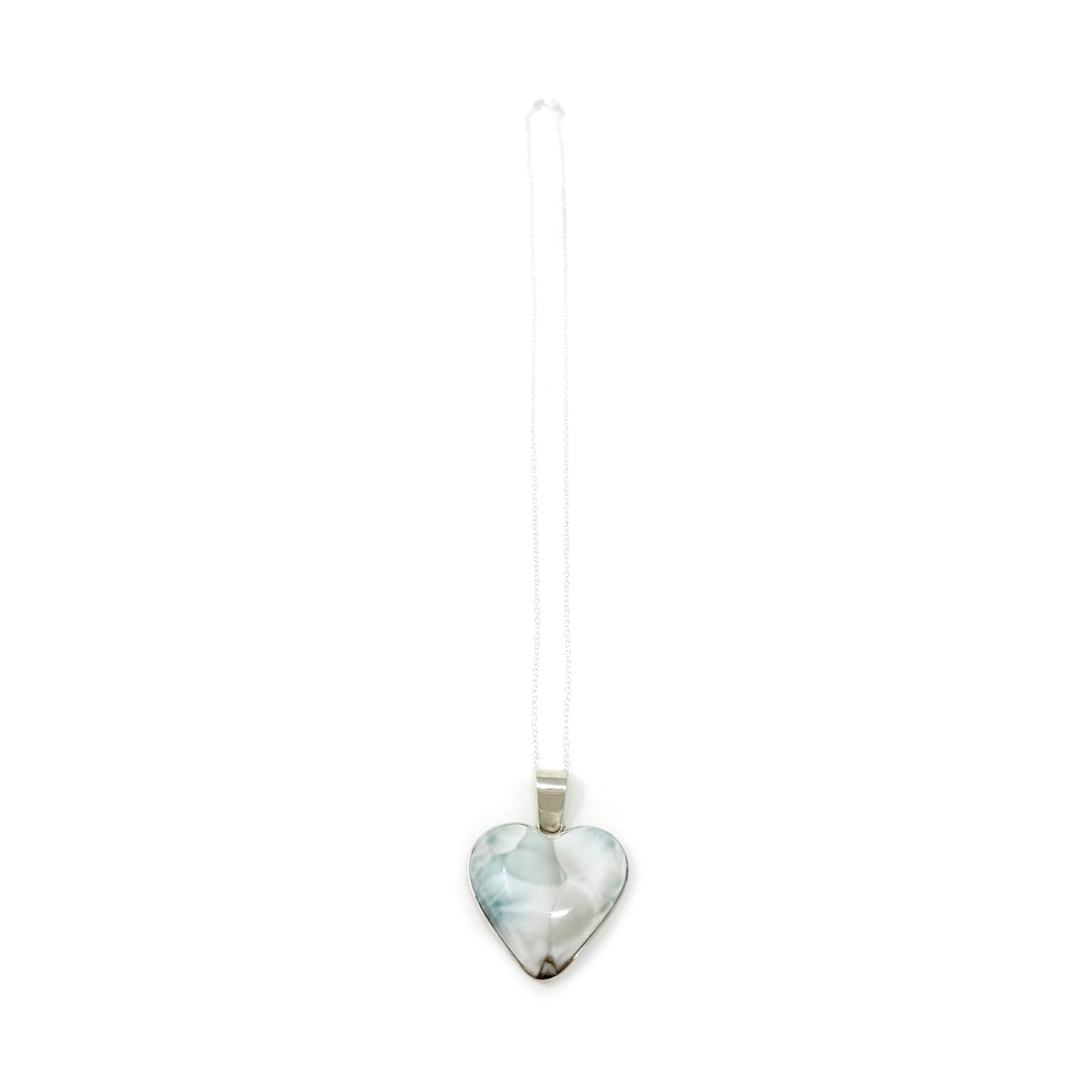 Larimar Heart Pendant