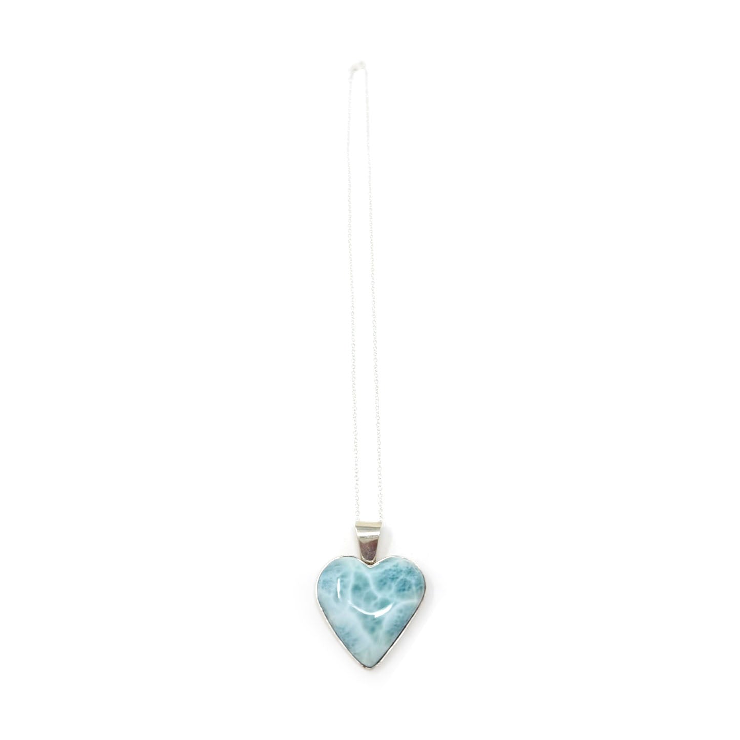 Larimar Heart Pendant