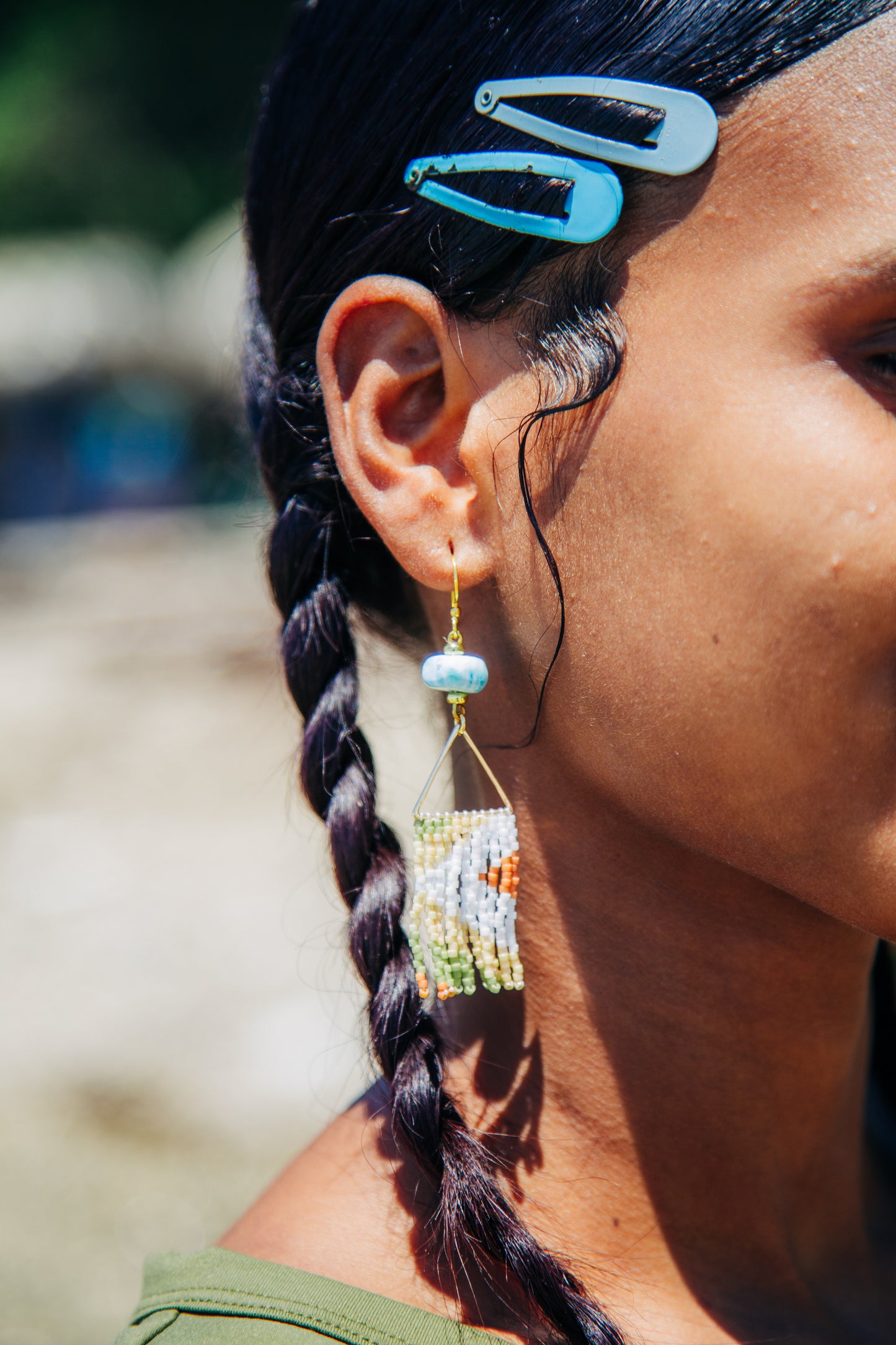 Rosaura Beaded Dangles