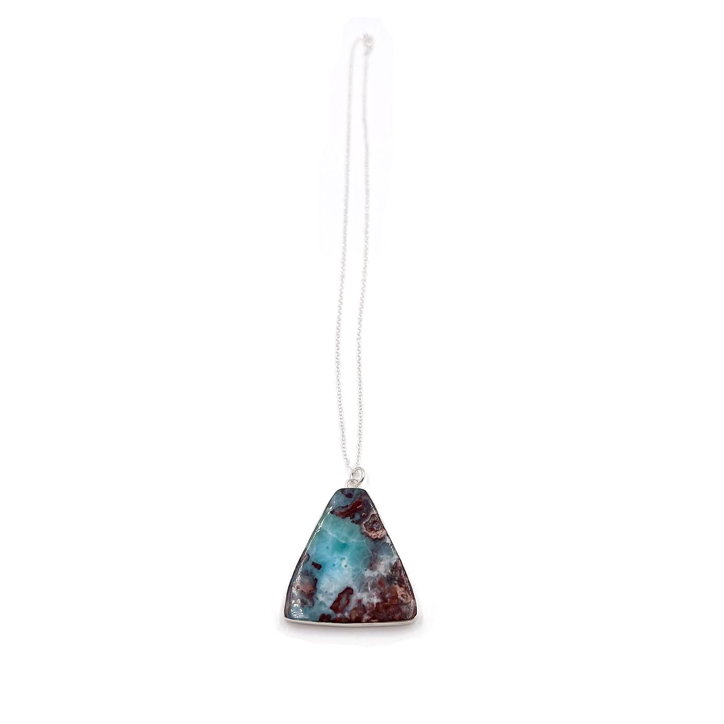 Red Larimar Pendant