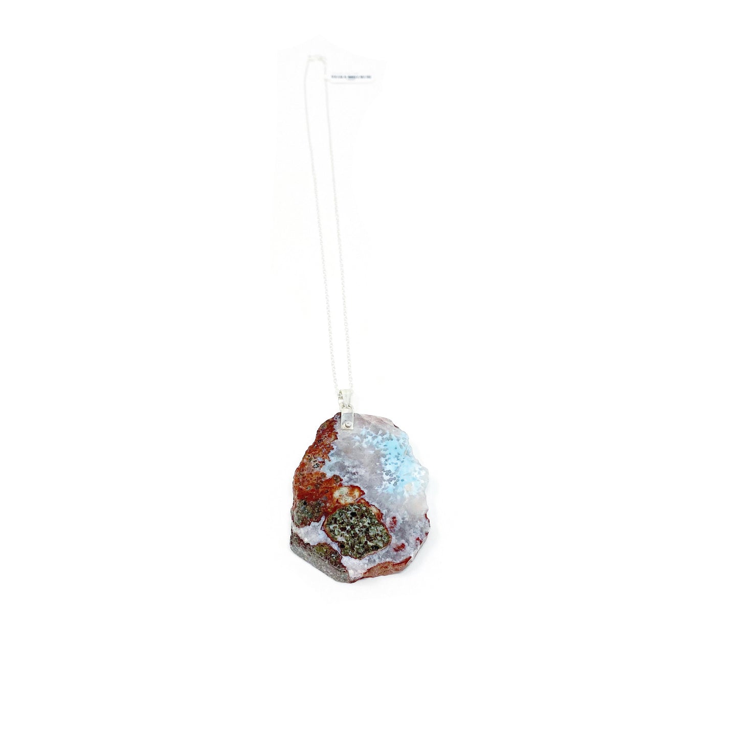 Red Larimar Chappa Pendant