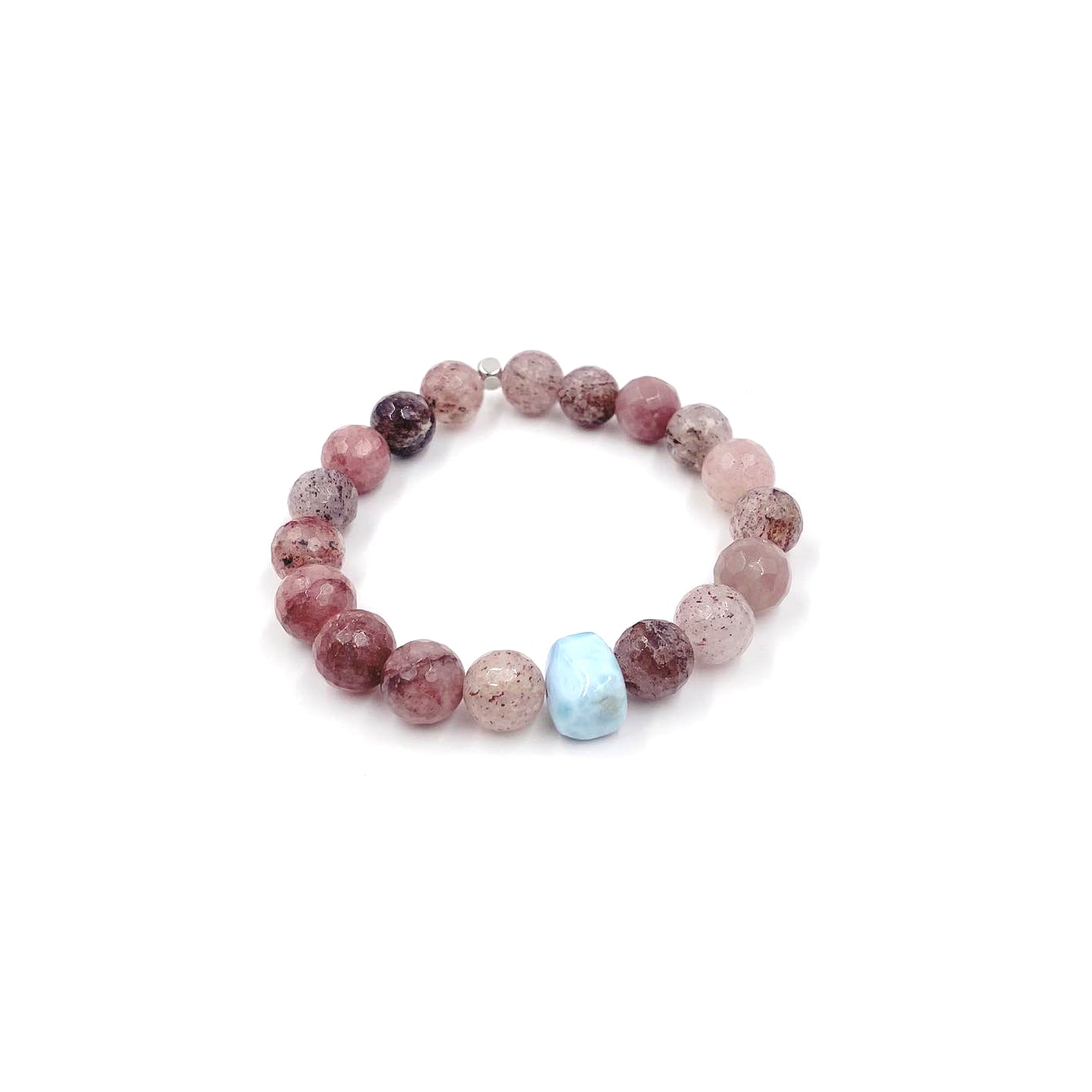 Hope Strawberry Quartz Bracelet