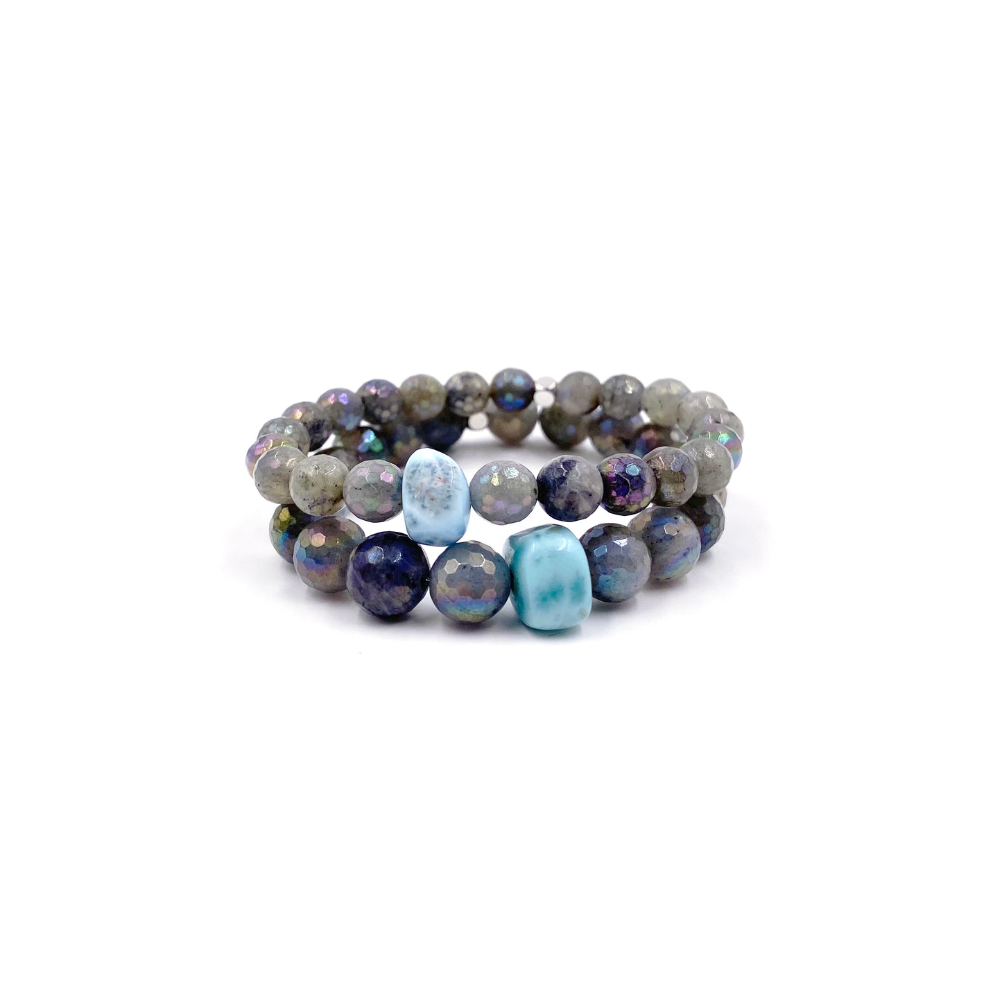Hope Marble Labradorite Bracelet