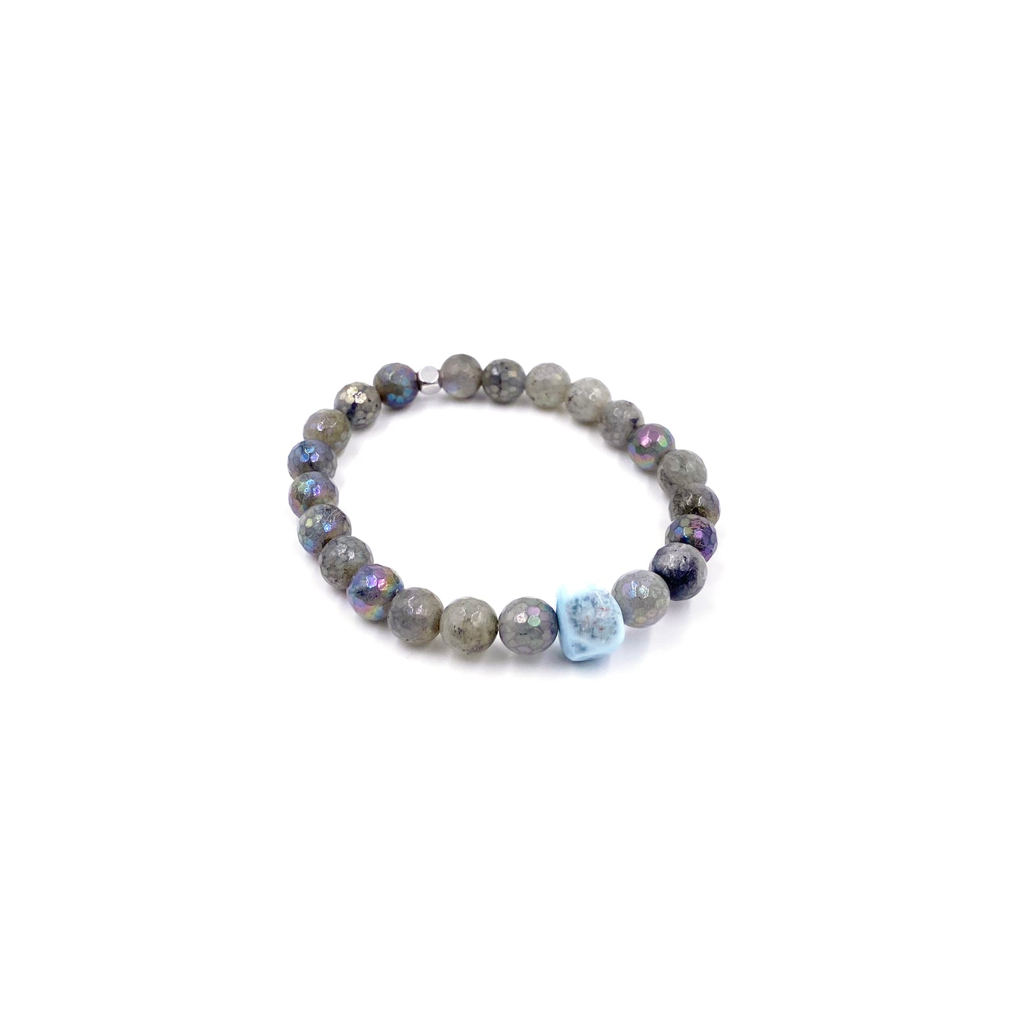 Hope Marble Labradorite Bracelet
