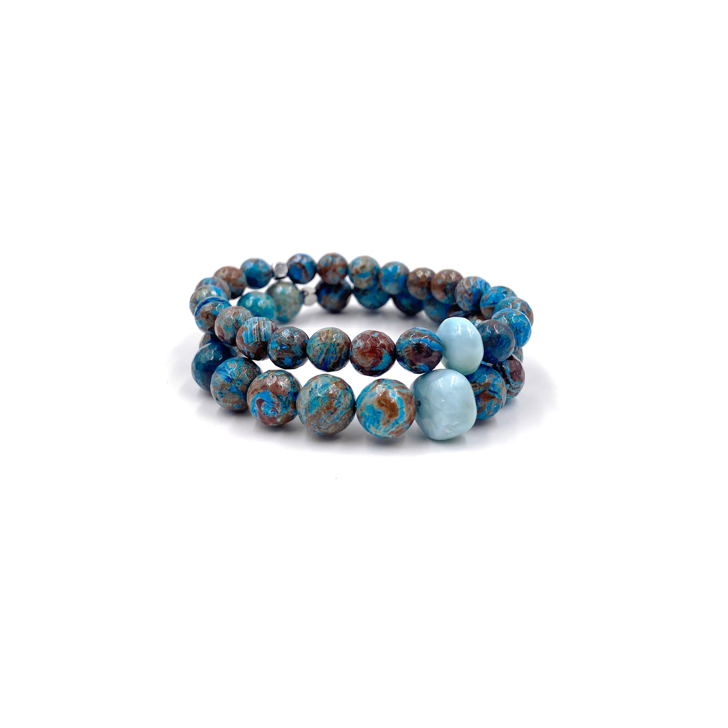 Hope Flower Agate Bracelet