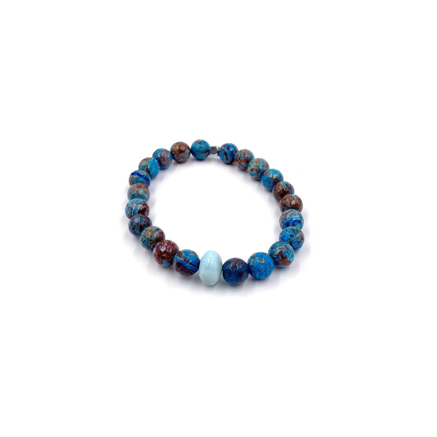 Hope Flower Agate Bracelet