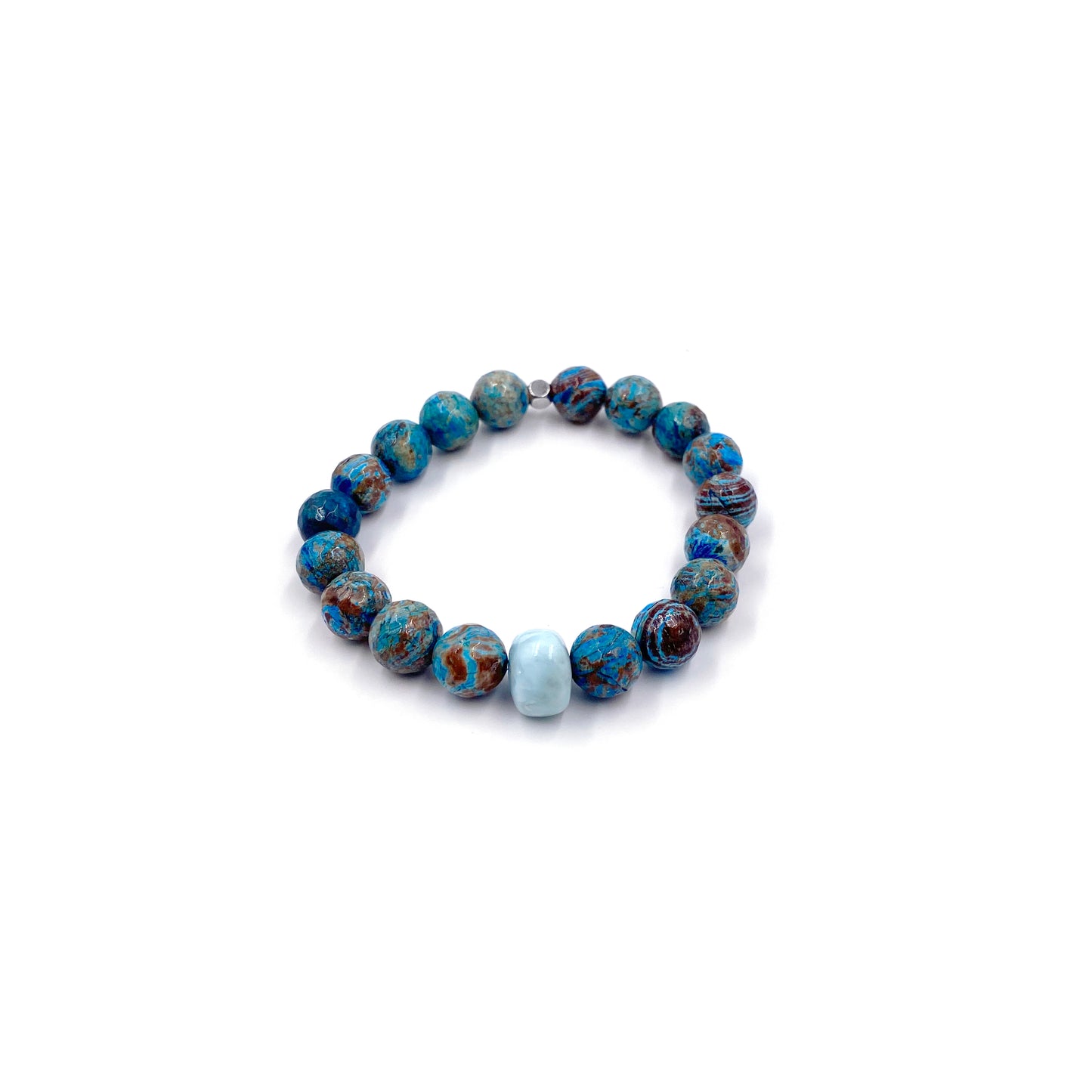 Hope Flower Agate Bracelet