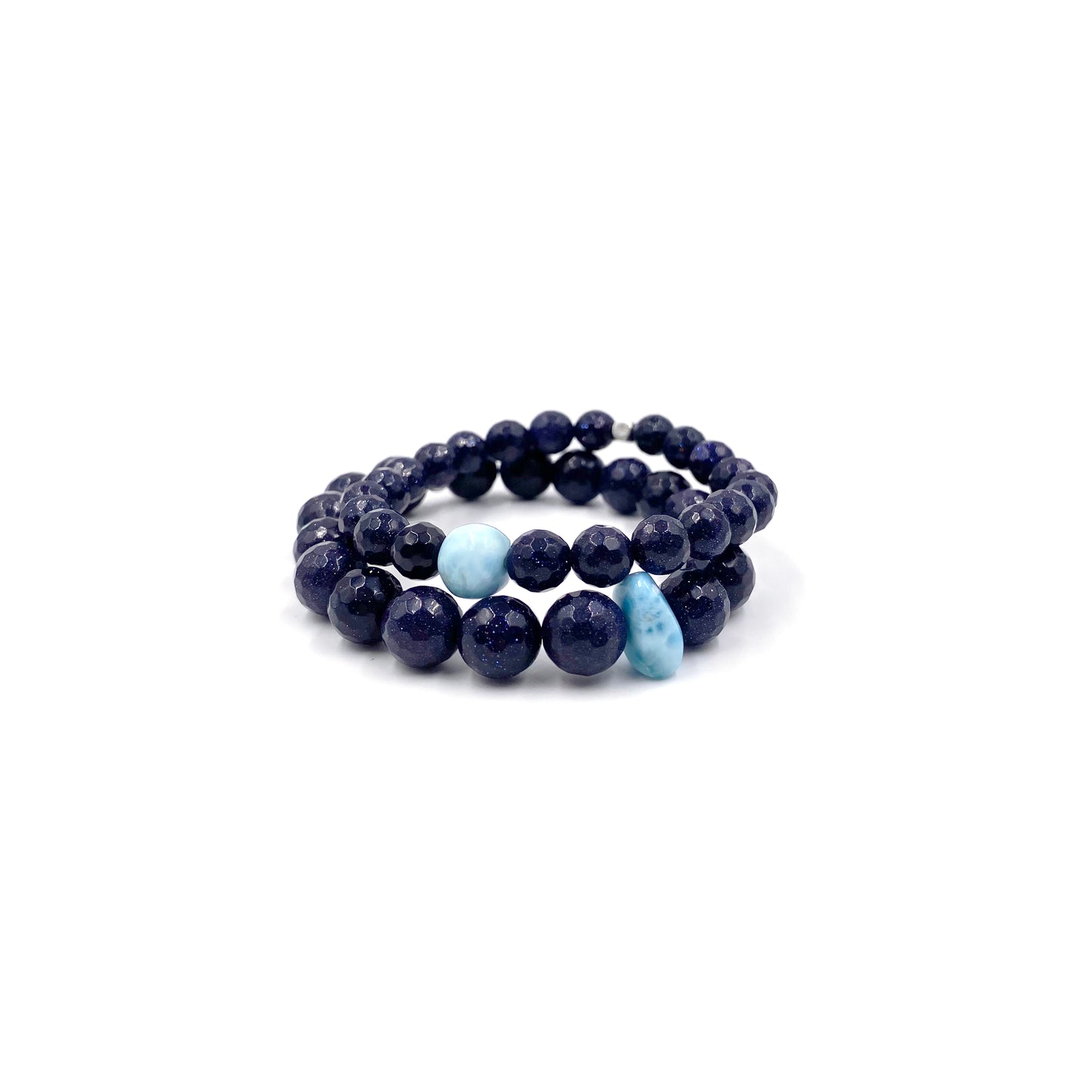 Hope Blue Goldstone Bracelet