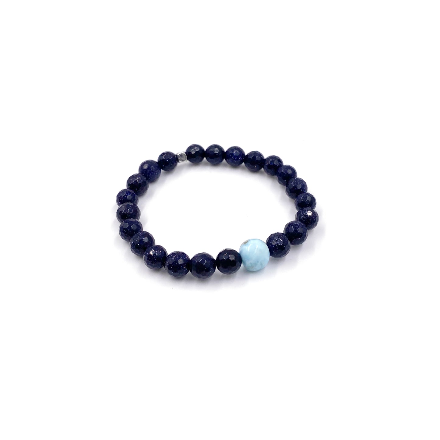 Hope Blue Goldstone Bracelet