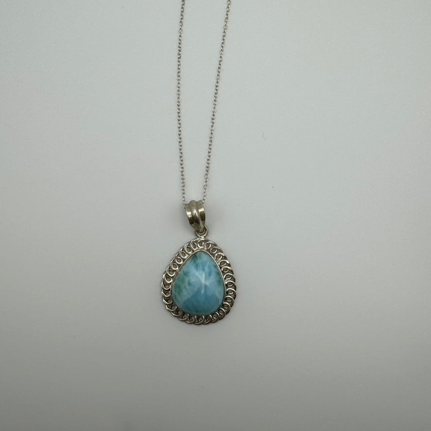 Larimar Pendant