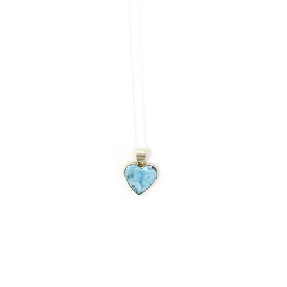 Larimar Heart Pendant