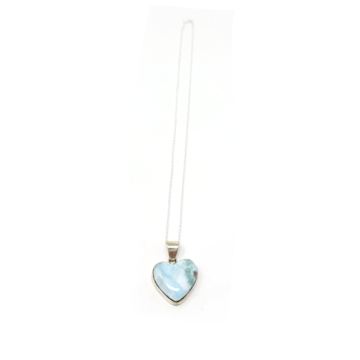 Larimar Heart Pendant