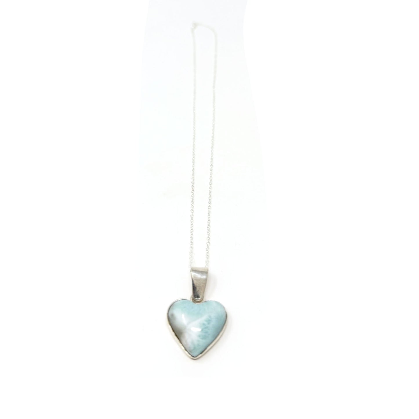 Larimar Heart Pendant