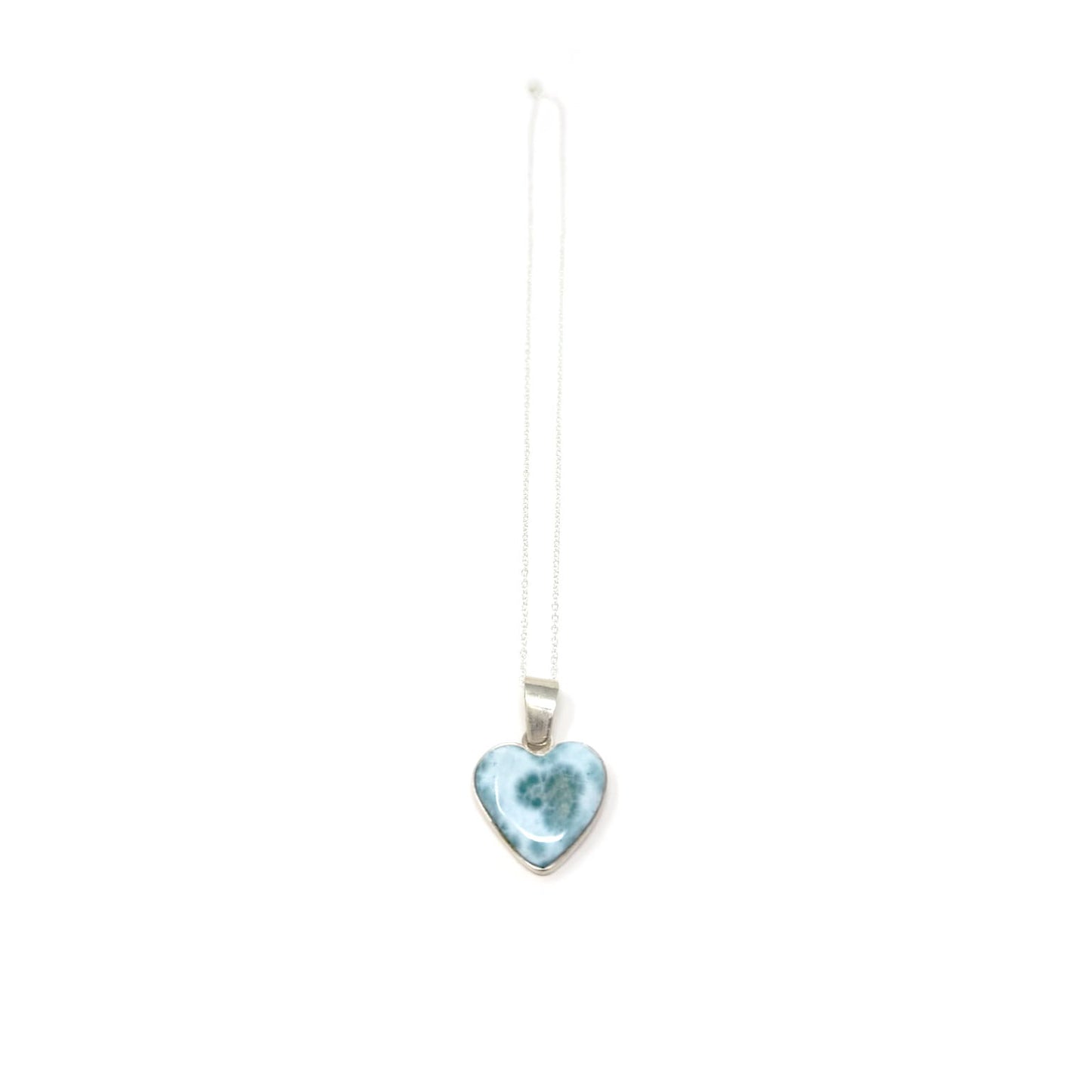 Larimar Heart Pendant