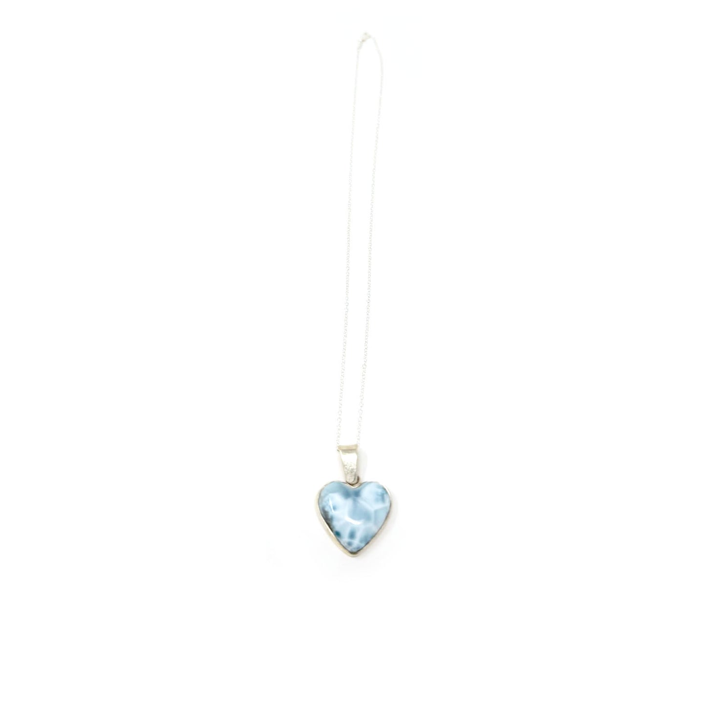 Larimar Heart Pendant