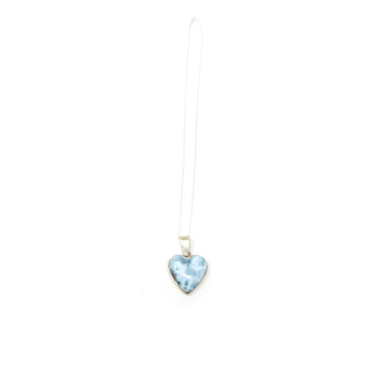Larimar Heart Pendant