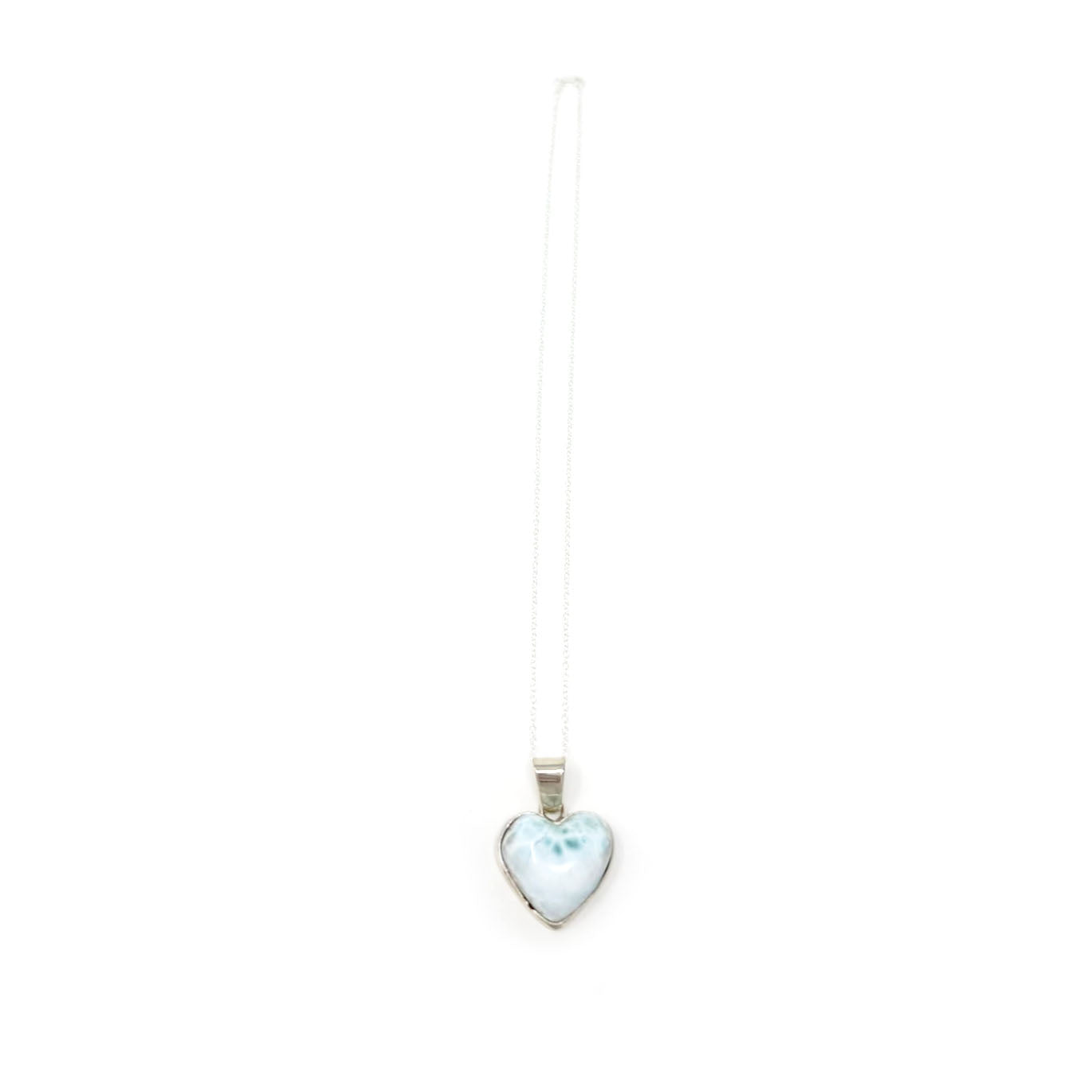 Larimar Heart Pendant