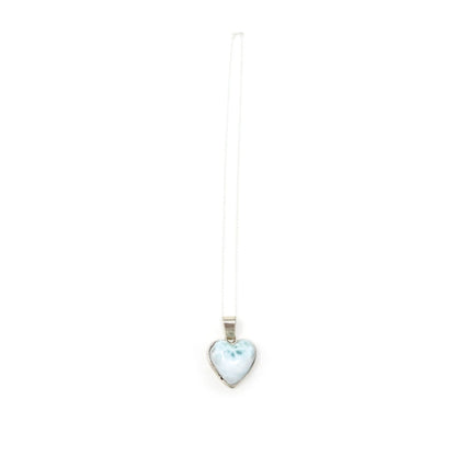 Larimar Heart Pendant