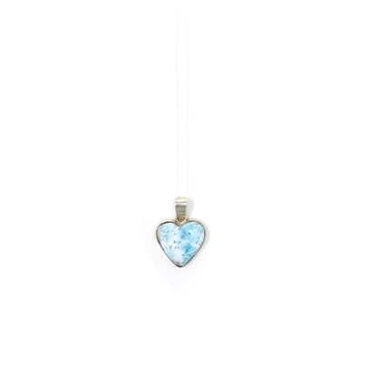 Larimar Heart Pendant