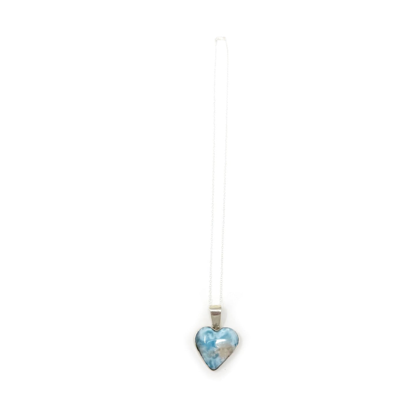 Larimar Heart Pendant
