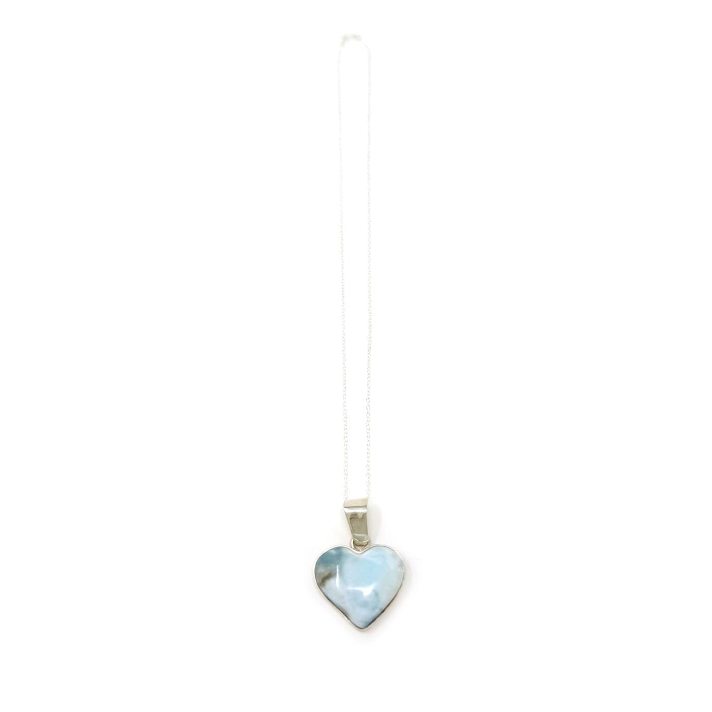 Larimar Heart Pendant