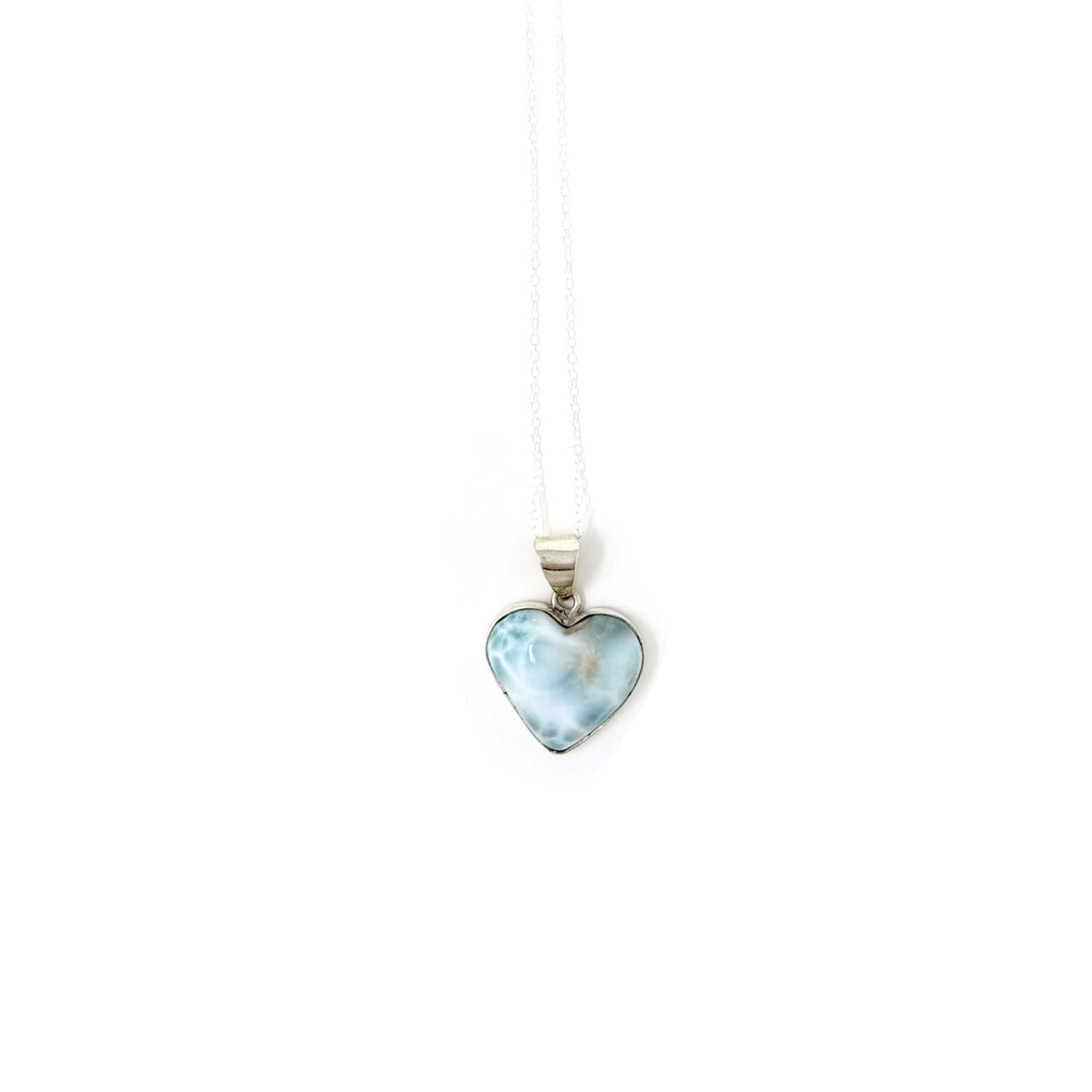 Larimar Heart Pendant