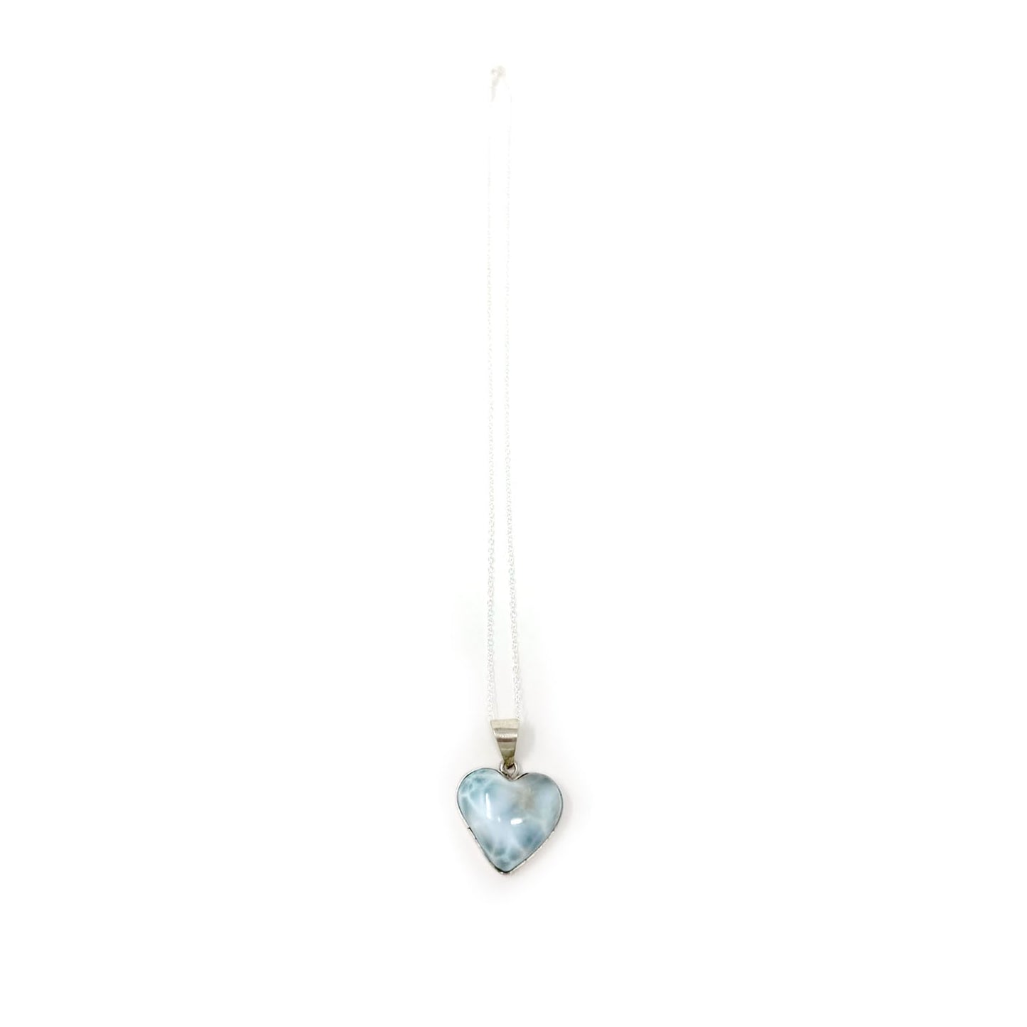 Larimar Heart Pendant