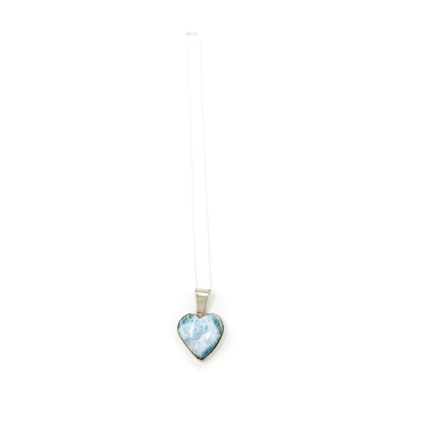 Larimar Heart Pendant