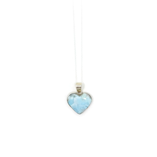 Larimar Heart Pendant