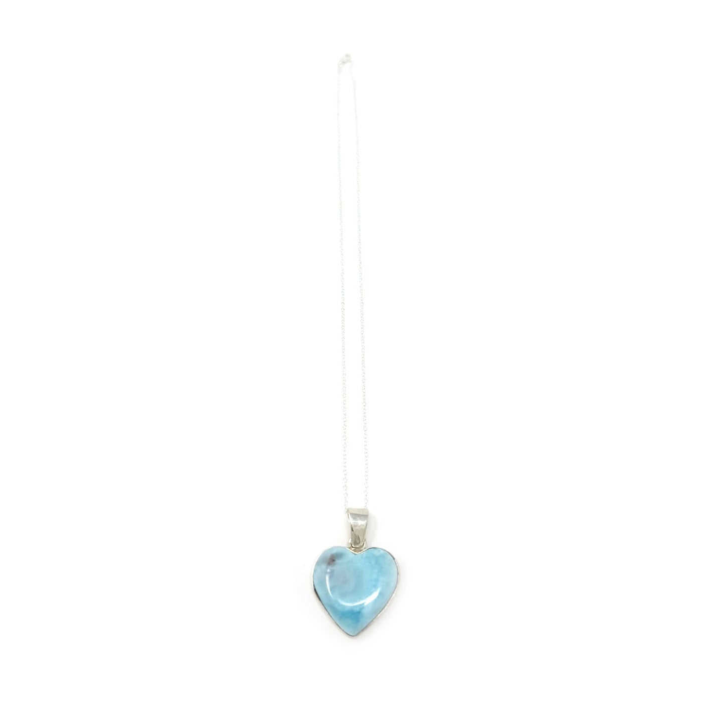 Larimar Heart Pendant