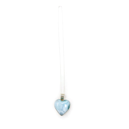 Larimar Heart Pendant