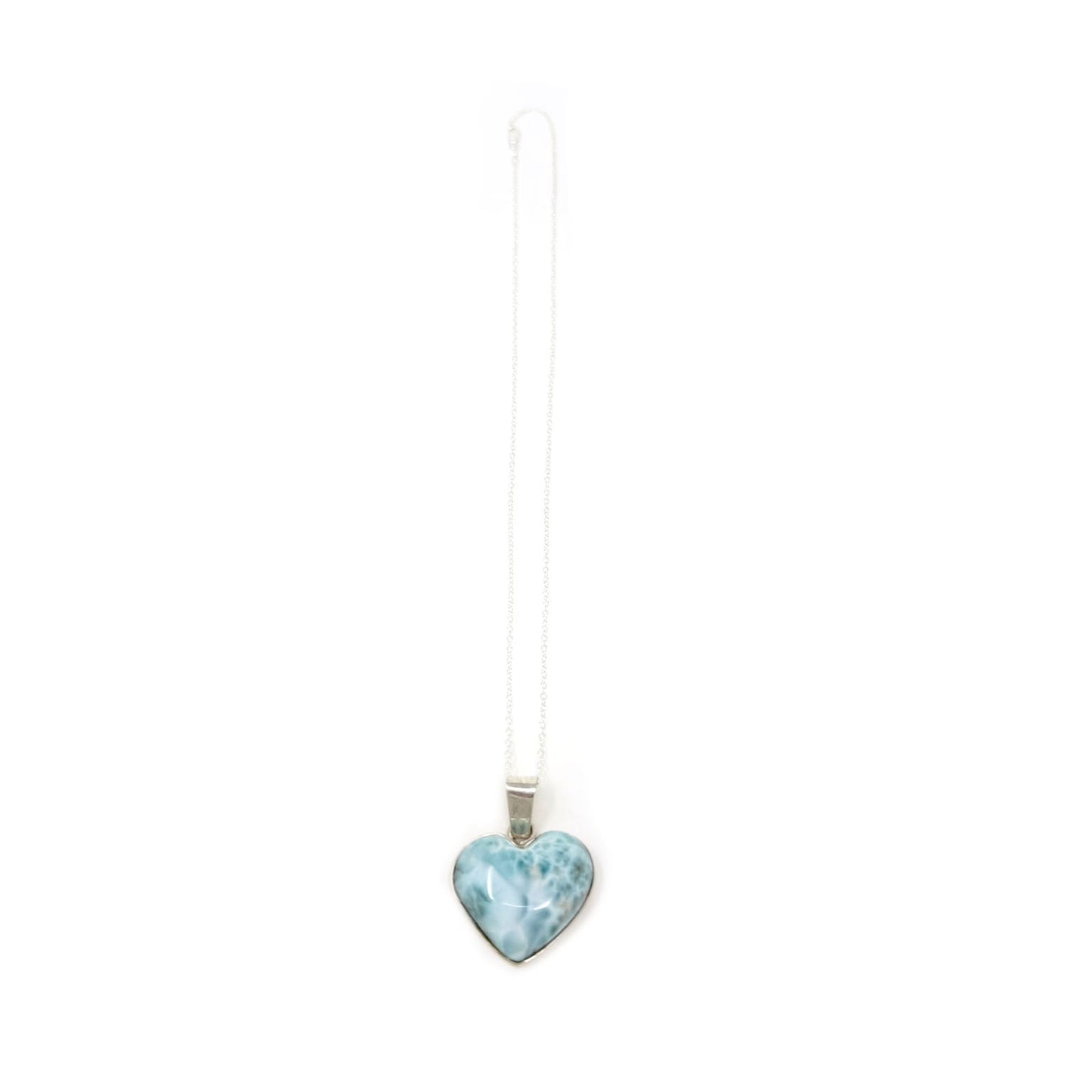 Larimar Heart Pendant