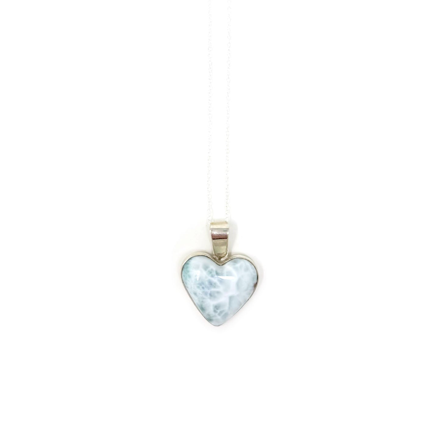 Larimar Heart Pendant