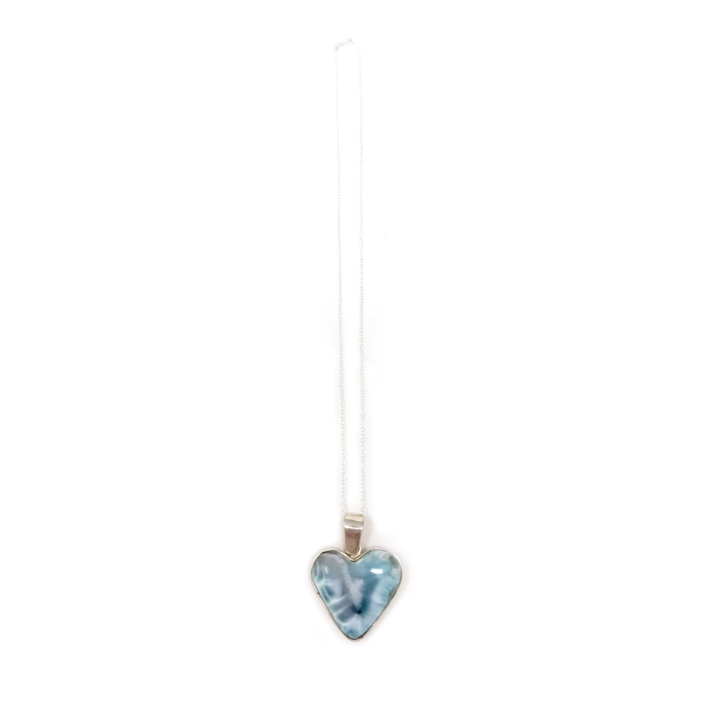 Larimar Heart Pendant