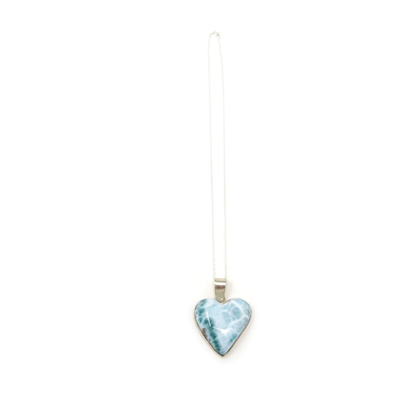 Larimar Heart Pendant