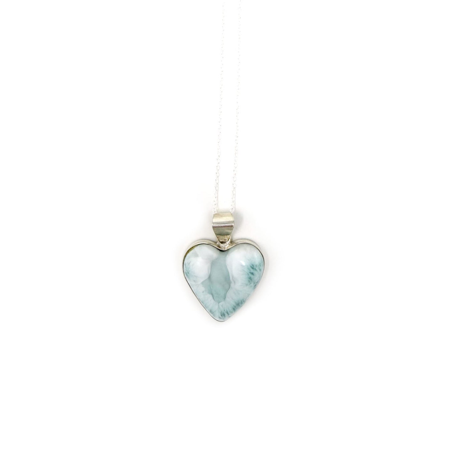 Larimar Heart Pendant