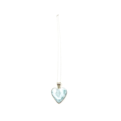 Larimar Heart Pendant