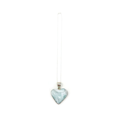 Larimar Heart Pendant