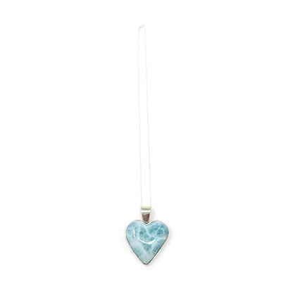 Larimar Heart Pendant