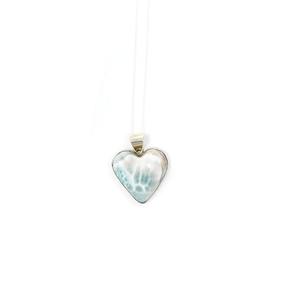 Larimar Heart Pendant