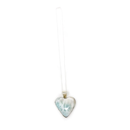 Larimar Heart Pendant