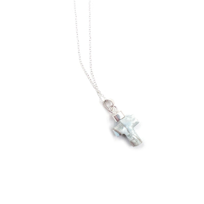 Larimar Cross Pendant