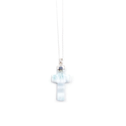 Larimar Cross Pendant