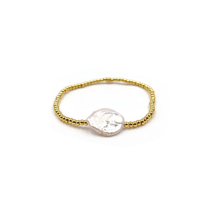 Freshwater Pearl Gold Bracelet